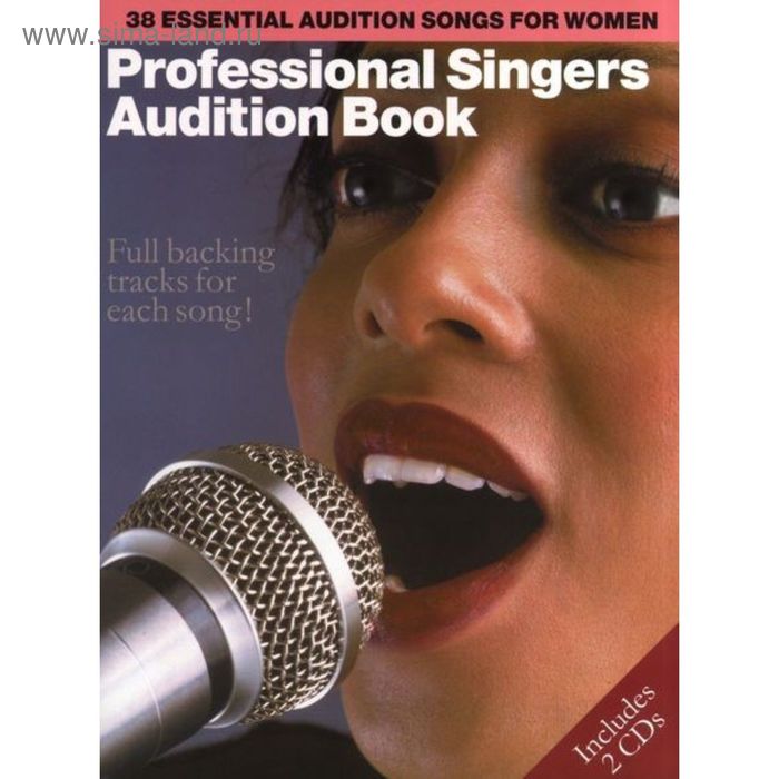 

PROFESSIONAL SINGERS AUDITION BOOK WOMEN PVG BOOK/2CD