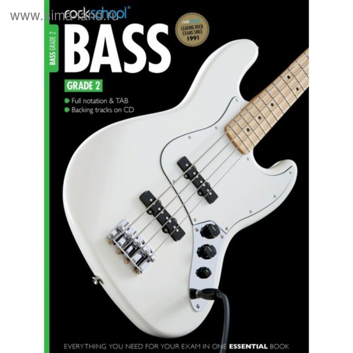 фото Rockschool bass - grade 2 (2012-2018) musicsales