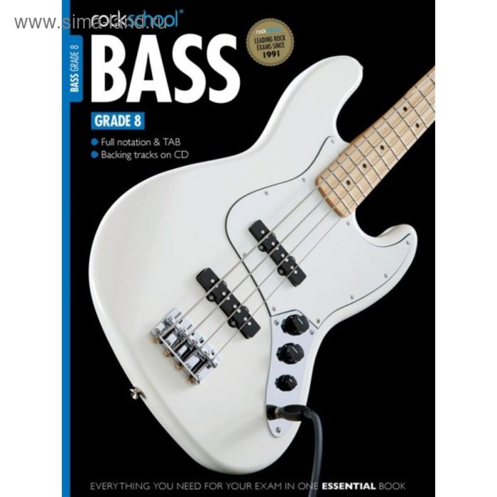 фото Rockschool bass - grade 8 (2012-2018) musicsales