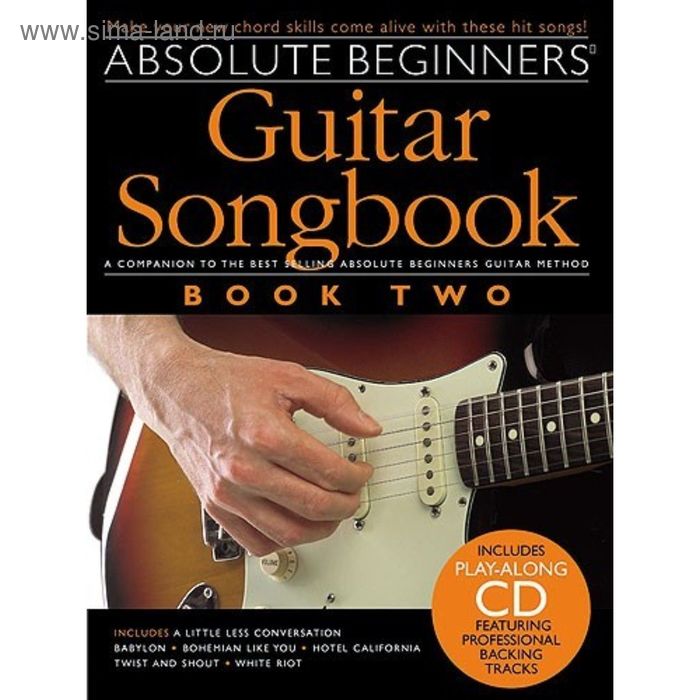 фото Absolute beginners: guitar songbook - book two, книга 2, 48 стр., язык: английский musicsales