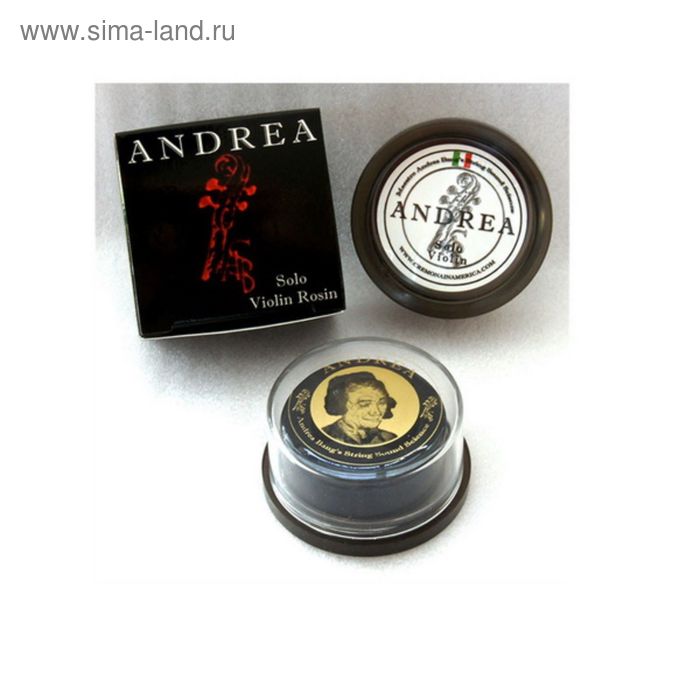 Канифоль ANDREA Solo Violin Rosin  для скрипки, для сольной игры, ручное изготовление