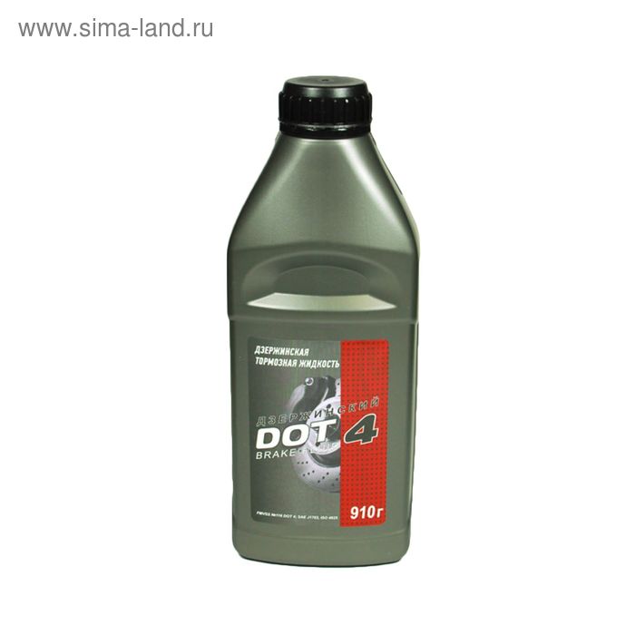 Тормозная жидкость Дзержинский Dot -4, 910г цена и фото