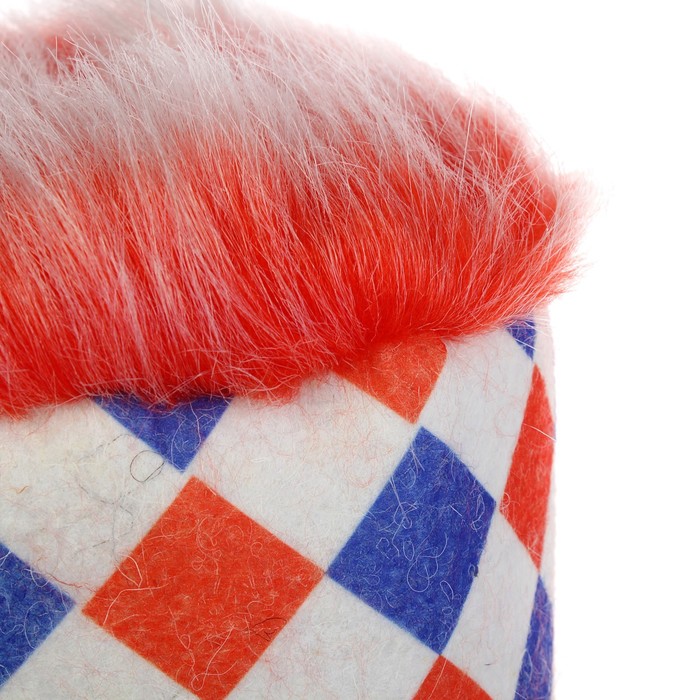 Шапка банная "Болельщик. Триколор", войлок, разноцветная