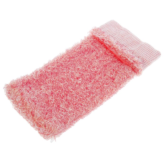 Мочалка банная-рукавица "Ladies"Букле", 22х12см