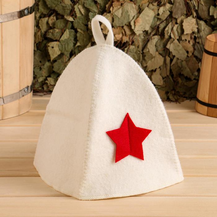 Набор банный "К празднику" 3 предмета: шапка, мочалка, масло