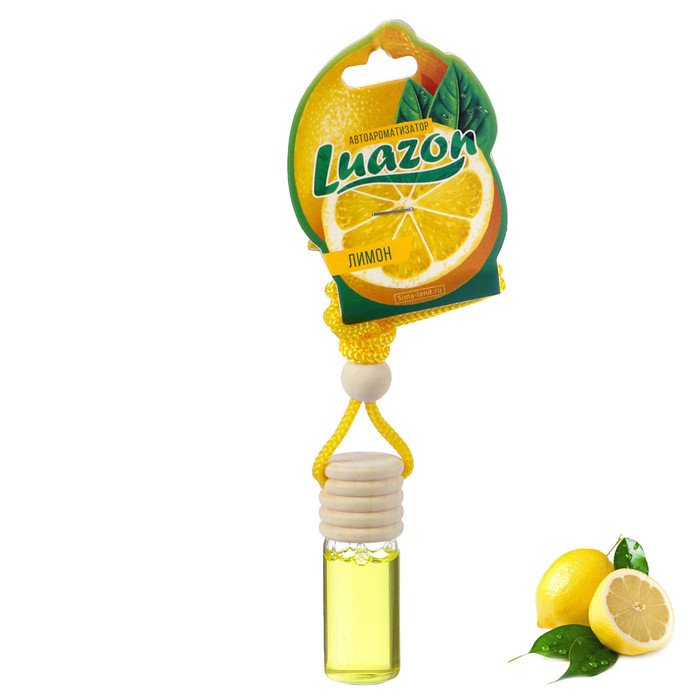 Ароматизатор подвесной в машину "В Бутылочке", лимон, уценка