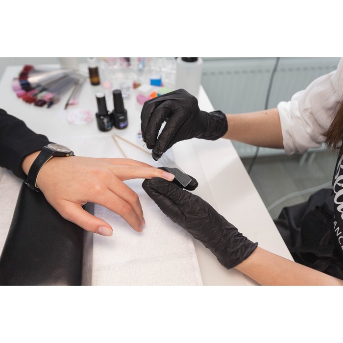 Пилка стеклянная для полировки ногтей, 9 см