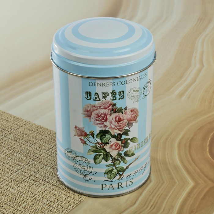 Банка для сыпучих продуктов 1,1 л "Прованс Винтаж", d=9,9 см, h=14,5 см