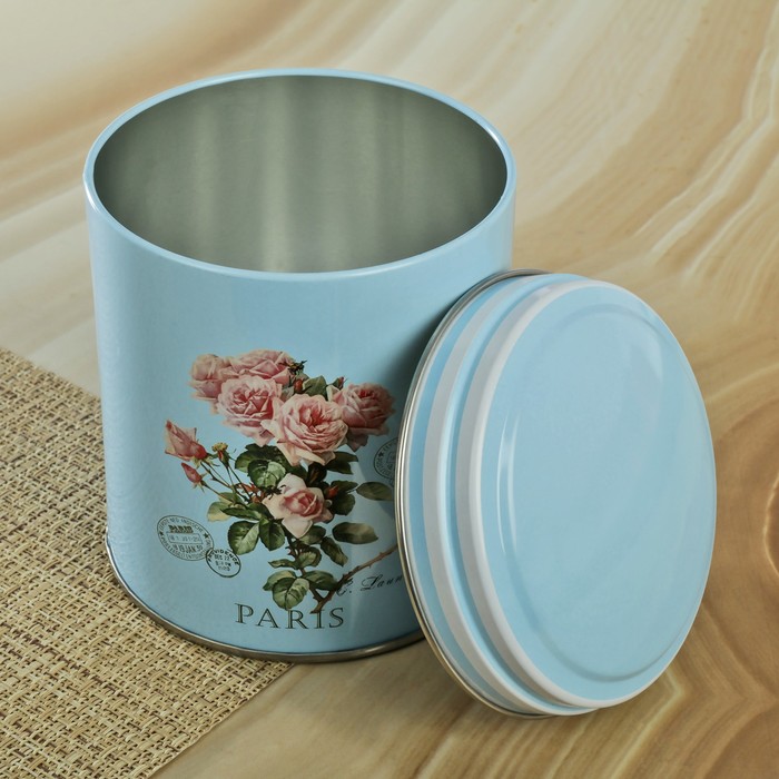 Банка для сыпучих продуктов 800 мл "Прованс Винтаж", d=9,9 см, h=11 см