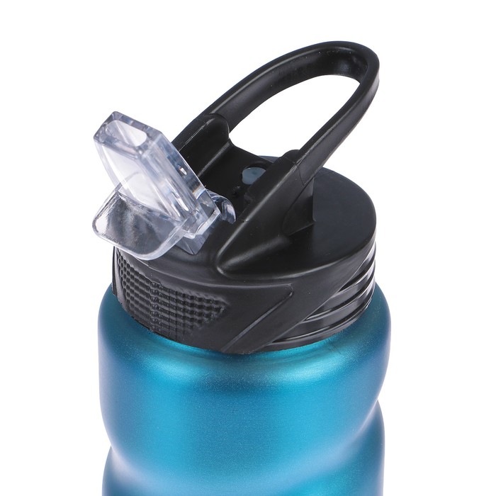 Бутылка для воды 750 мл Sport, нерж сталь, с поильником, микс, 7.5х26 см