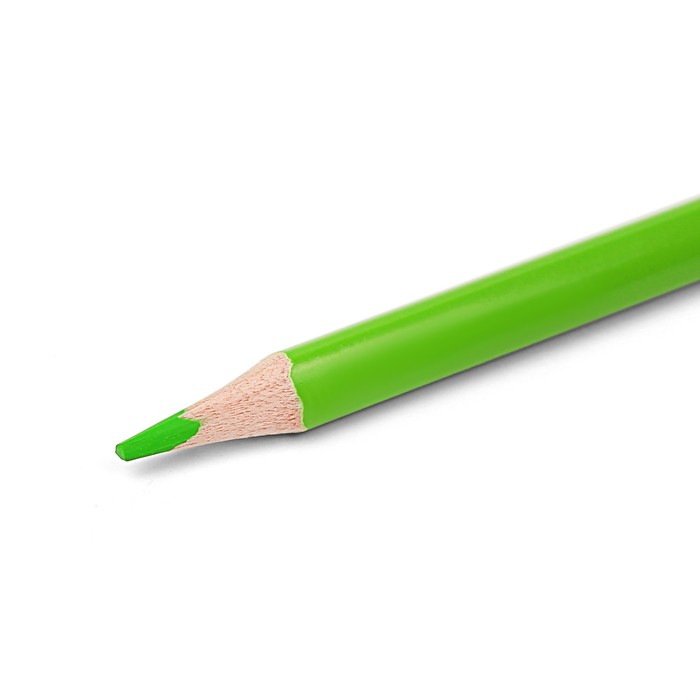 Карандаши 12цв в картонной коробке Yalong заточенные треугольные МИКС