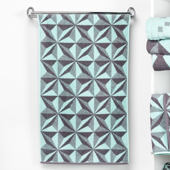 Полотенце махровое "Этель" Даймонд 50х90 см, 100% хл, 420 г/м²