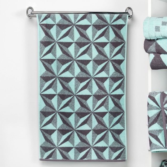 Полотенце махровое "Этель" Даймонд 70х130 см, 100% хл, 420 г/м²