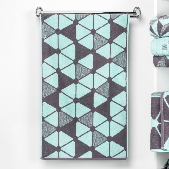 Полотенце махровое "Этель" Калейдоскоп 50х90 см, 100% хл, 420 г/м²