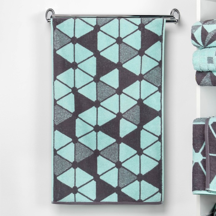 Полотенце махровое "Этель" Калейдоскоп 70х130 см, 100% хл, 420 г/м²