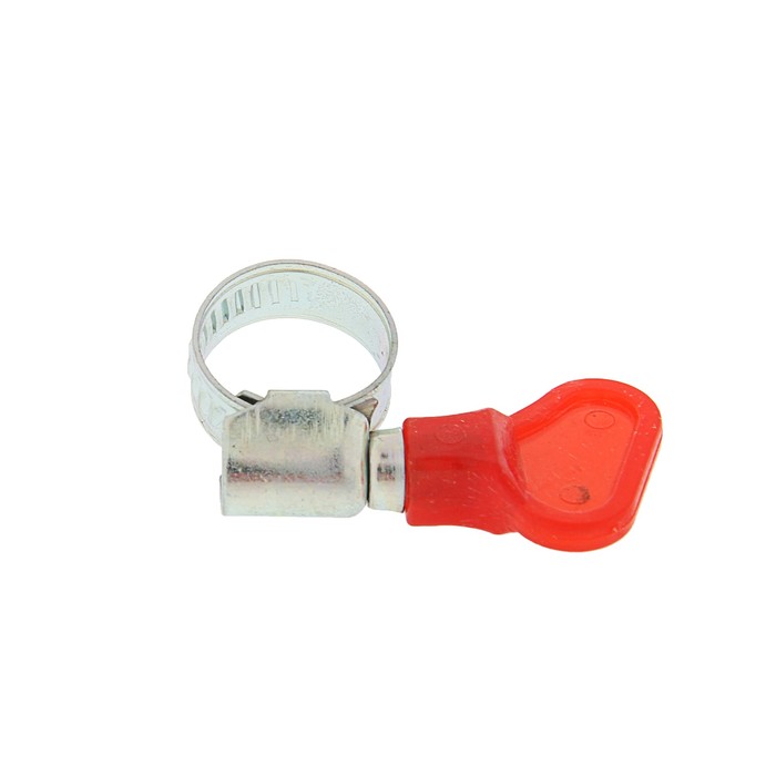 Хомут с "барашком" TUNDRA krep, несквозная просечка, диаметр 10-16 мм, ширина 9 мм