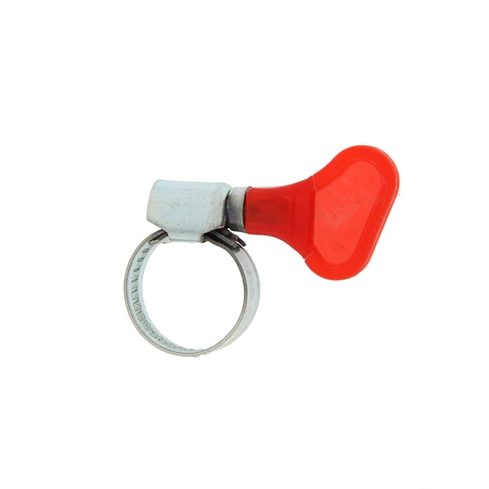 Хомут с "барашком" TUNDRA krep, несквозная просечка, диаметр 12-20 мм, ширина 9 мм