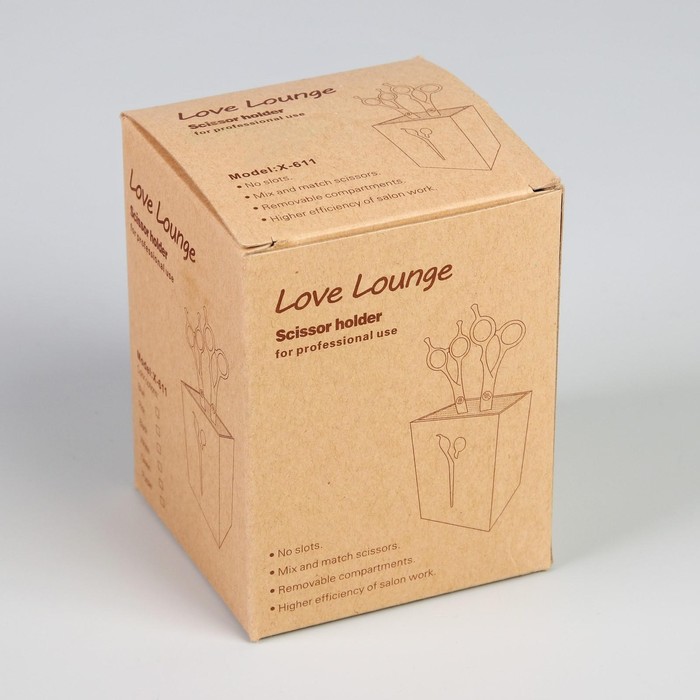 Подставка для парикмахерских ножниц, цвет МИКС