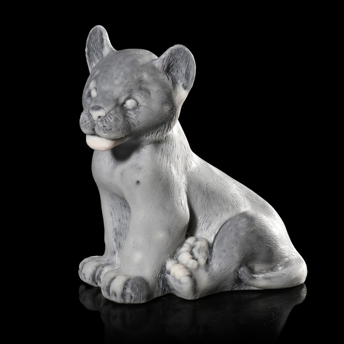 Сувенир "Львенок сидящий" 9,8 см