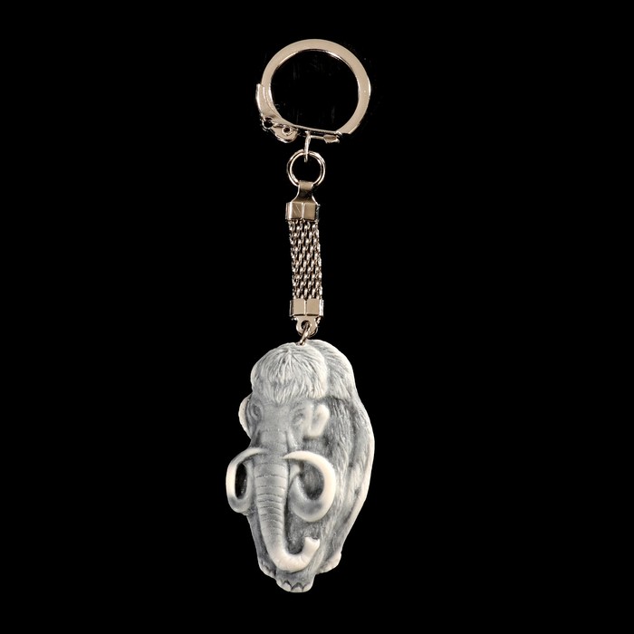 Брелок "Мамонт (вид спереди)" 5 см