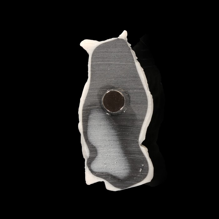 Магнит "Филин (барельеф)" 4,2 см