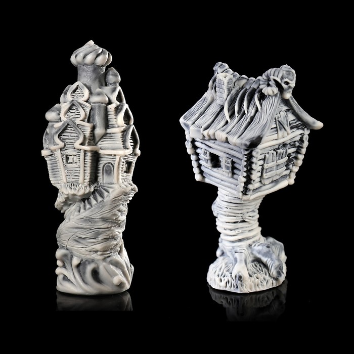 Сувенир "Теремок" 9 см МИКС