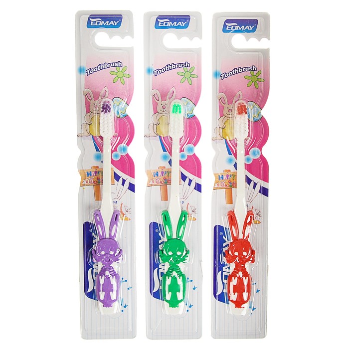 Зубная щетка детская "Eomay", микс 1 шт