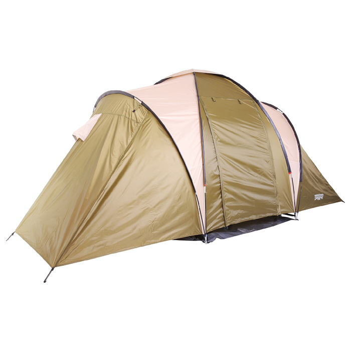 Палатка туристическая MIRAGE 4-х местная, цвет коричневый