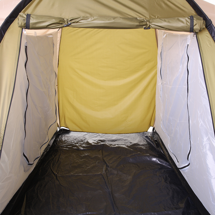 Палатка туристическая MIRAGE 4-х местная, цвет коричневый