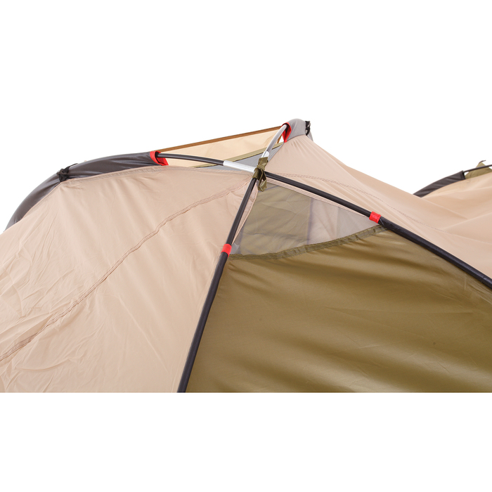 Палатка туристическая MIRAGE 4-х местная, цвет коричневый