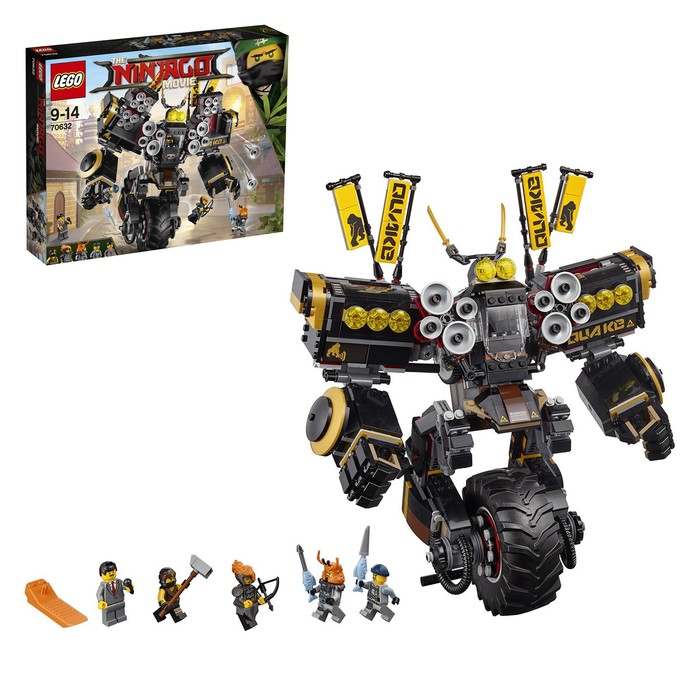 Конструктор "Робот Землетрясений", 1202 детали