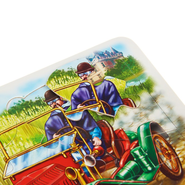 Ребятам о машинах пазлы «На дороге»