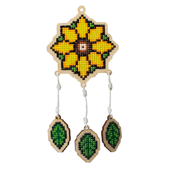 Алмазная мозаика "Ловец снов "Цветок"