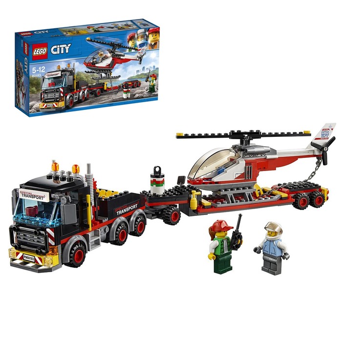 Конструктор "Перевозчик вертолета", 310 деталей