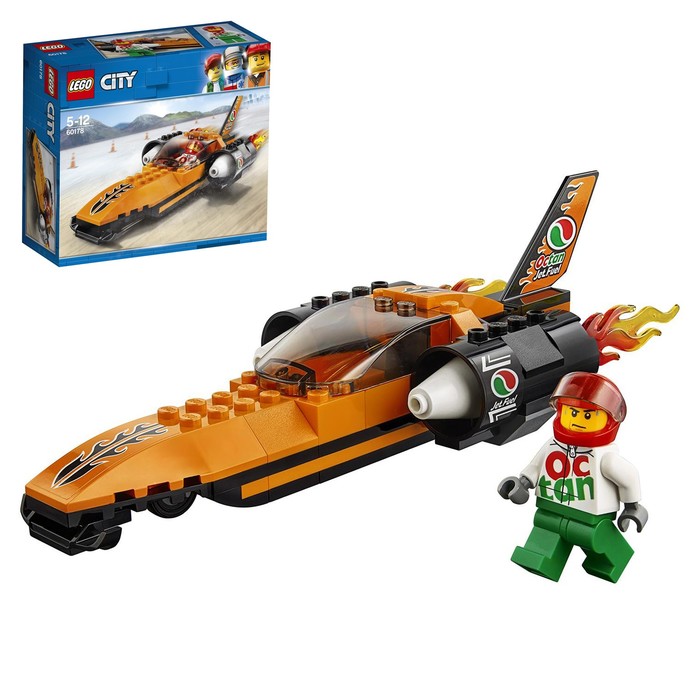 Конструктор "Гоночный автомобиль", 78 деталей