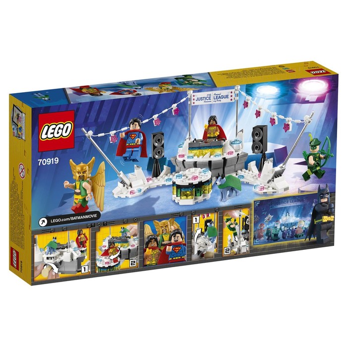 Конструктор "Вечеринка Лиги Справедливости", 267 деталей