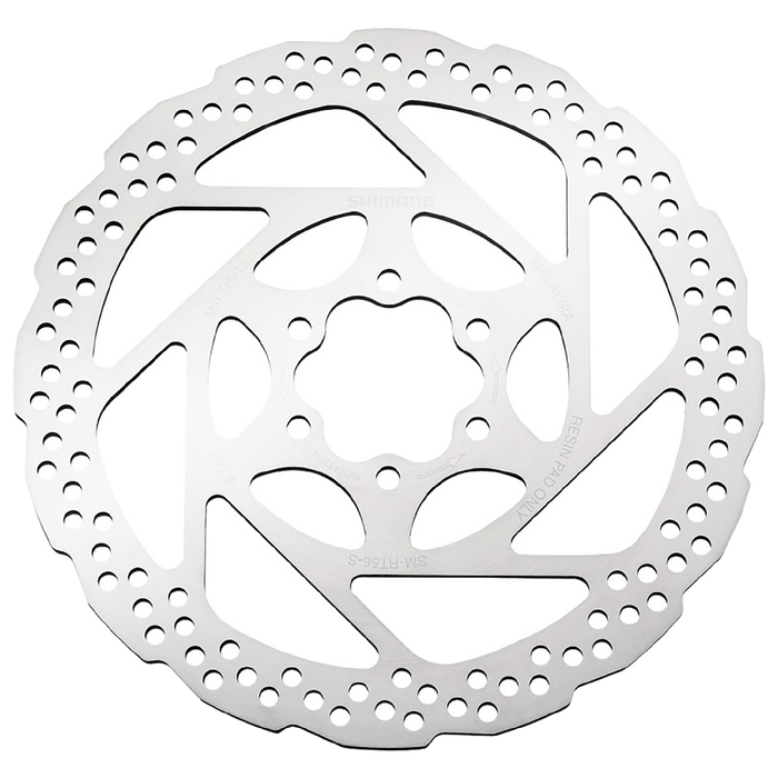 Тормозной диск Shimano RT26, 180мм, 6-болт, только для пласт колодок