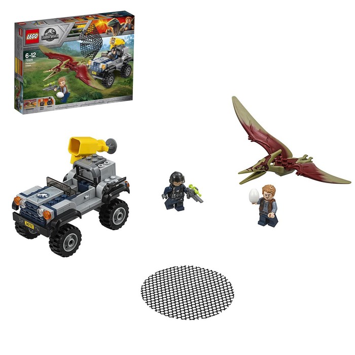 Конструктор "Погоня за Птеранодоном", 126 деталей