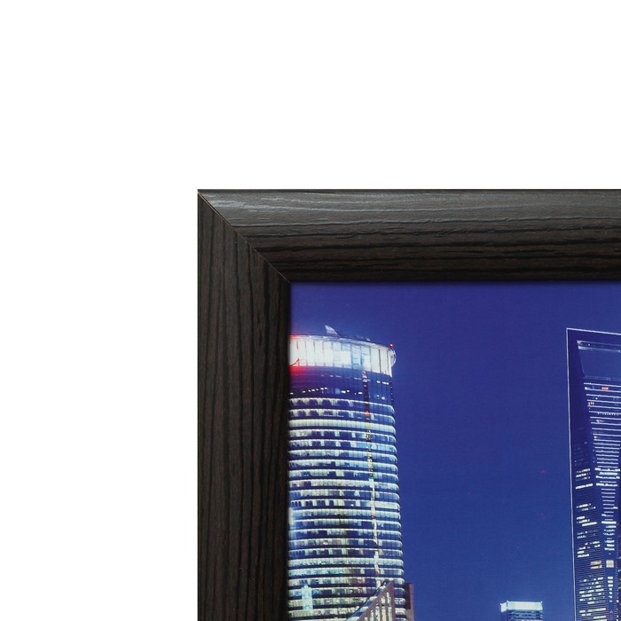 Картина "Вечерний мегополис" 45*55 см МДФ