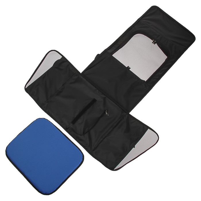 Сумка для автоперевозок животных с креплением для ремня безопасности, 40х25х33 см, оксфорд