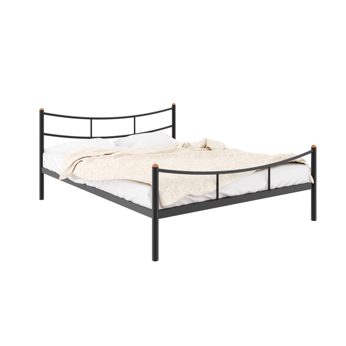 Кровать "Софья Плюс", 200x160 cм, каркас чёрный