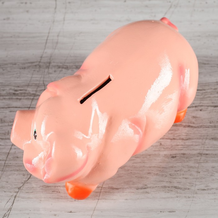 Копилка "Свинка Фантик" малая, глянец