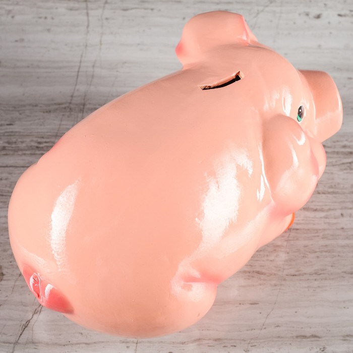 Копилка "Свинка Фантик" большая, глянец