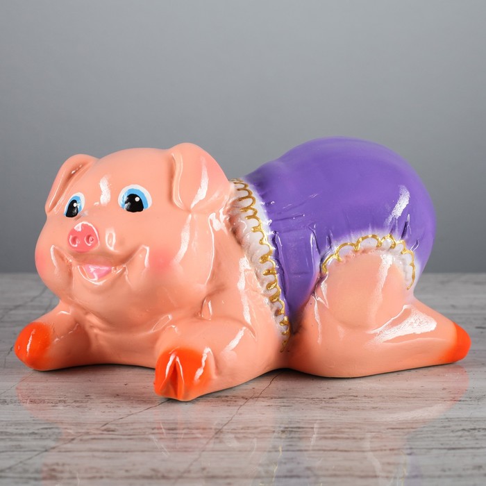 Копилка "Свинка Милашка " глянец, микс