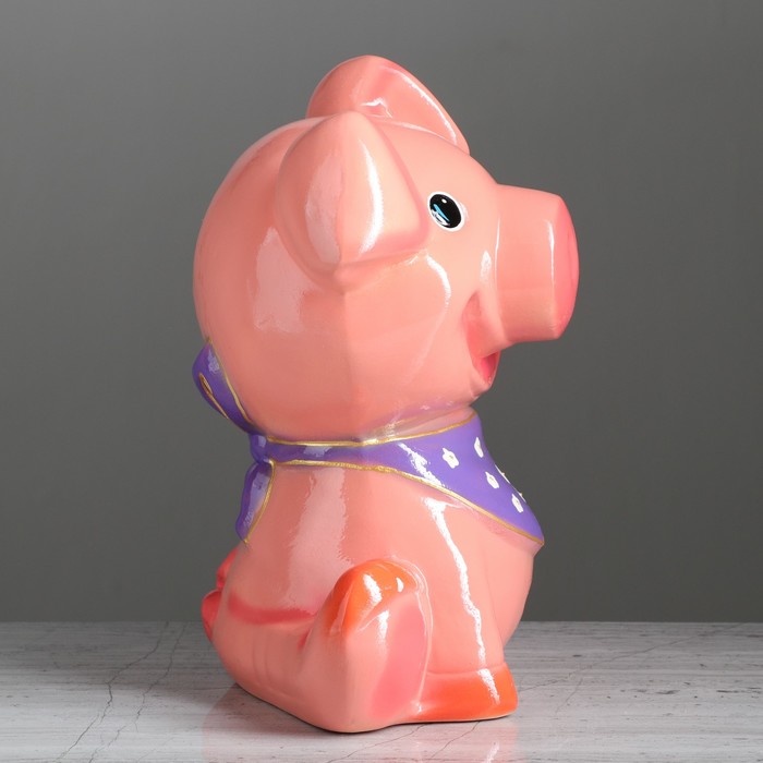 Копилка "Поросёнок Шпунтик" глянец