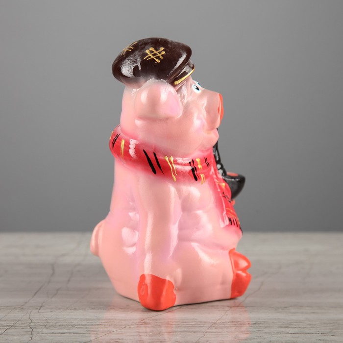 Копилка "Поросёнок Шерлок №1" малая, гляней