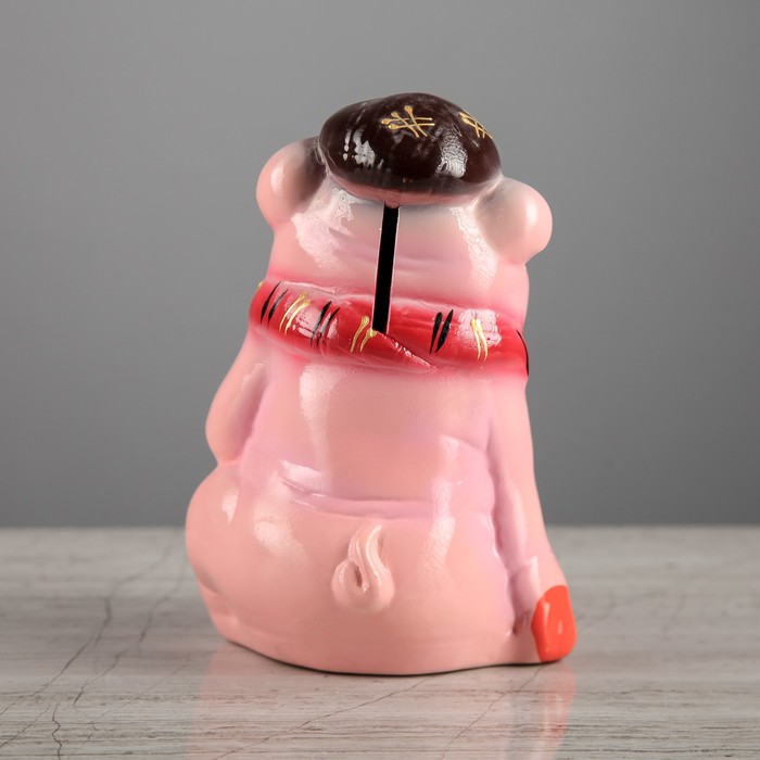 Копилка "Поросёнок Шерлок №1" малая, гляней