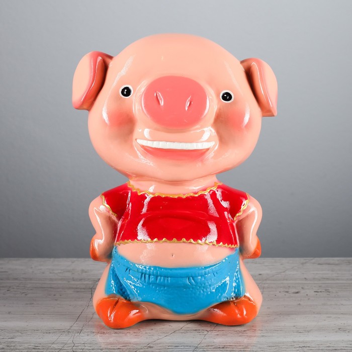 Копилка "Поросёнок Ральф" глянец микс