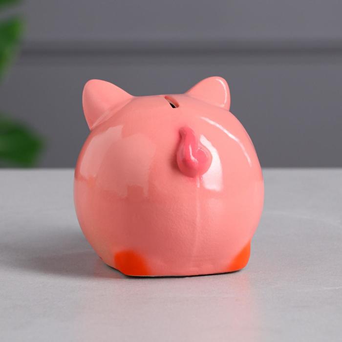 Копилка "Поросёнок Пупсик" малая, глянец