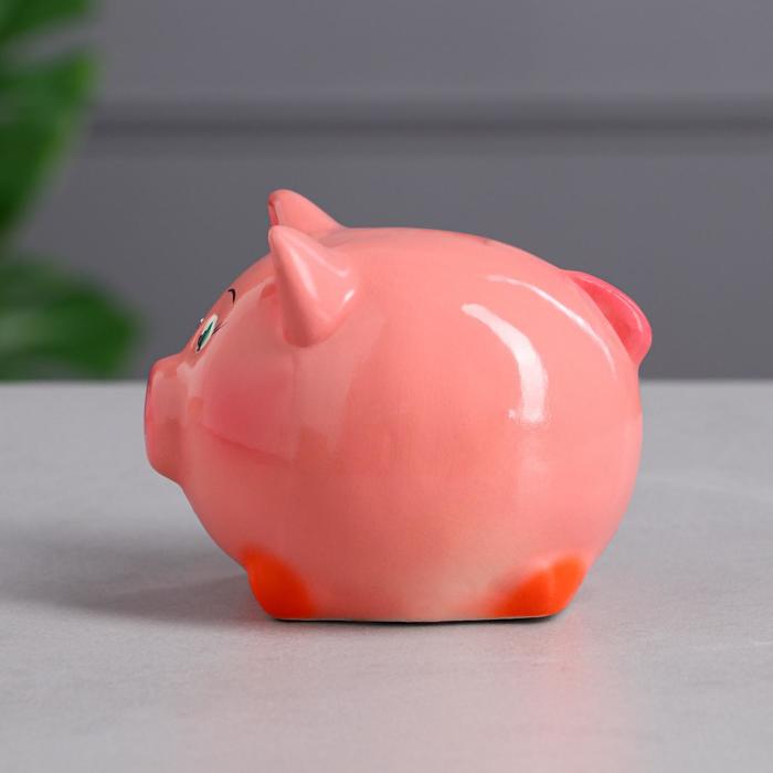 Копилка "Поросёнок Пупсик" малая, глянец